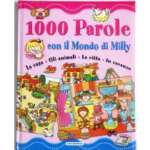 LIBRO PER BAMBINI " 1000 PAROLE CON IL MONDO DI MILLY"