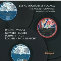 The vocal signatures - Registrazioni Pathé-Art 1930-1931  VARI  
