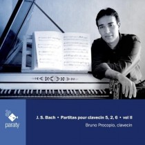 Partita per clavicembalo n.2 BWV 826, n.5 BVW 829, n.6 BWV 830  BACH JOHANN SEBASTIAN