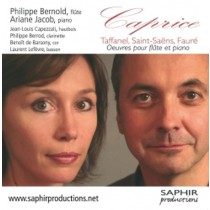 Caprice, opere per flauto e pianoforte - 'Le Déluge' op.45, Romance op. 37  SAINT-SAËNS CAMILLE