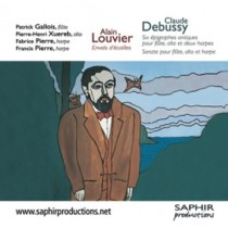 Six épigraphes antiques, Sonata per flauto, viola e arpa  DEBUSSY CLAUDE