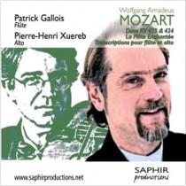 Duo K 423, K 424; Brani dal Flauto Magico (trascrizione per flauto e viola)  MOZART WOLFGANG AMADEUS