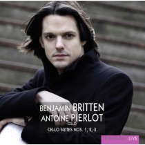 Suites per violoncello n.1 op.72, n.2 op.80, n.3 op.87  BRITTEN BENJAMIN