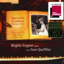 Souvenirs d'enfance (musiche russe per pianoforte, testi di Yann Queffélec)  ENGERER BRIGITTE  pf