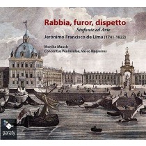 Rabbia, furor, dispetto - Sinfonie ed Arie  LIMA JERONIMO FRANCESCO de