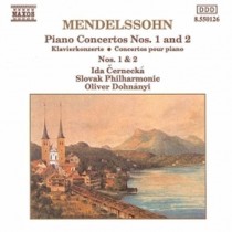Concerto per pianoforte n.1 Op.25; Concerto per pianoforte n.2 Op.40  MENDELSSOHN FELIX