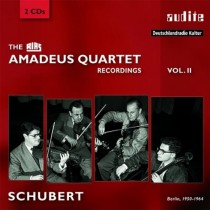 The RIAS Amadeus Quartet Recordings, Vol.2  SCHUBERT FRANZ