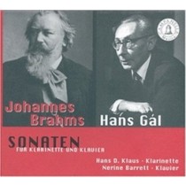 Sonata per clarinetto n.1 op.120 n.1, n.2 op.120 n.2  BRAHMS JOHANNES