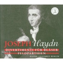 Divertimenti per fiati, Hob.II:15, II:7, II:14, II:D18, II:3  HAYDN FRANZ JOSEPH