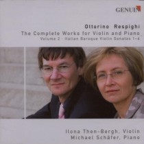 Opere per violino e pianoforte (int.), Vol.2: arrangiamenti di Sonate barocche  RESPIGHI OTTORINO