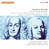 The Pisendel Sonatas: RV 2, 29, 25, 6, 19  VIVALDI ANTONIO