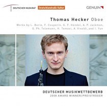 Thomas Hecker, oboe - Vincitore del Deutschen Musikwettbewerbs 2008  HECKER THOMAS  ob