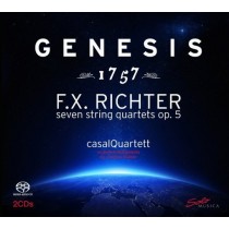 7 Quartetti per archi op.5 - "Genesis 1757"  RICHTER FRANZ XAVIER