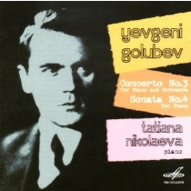 Concerto per pianoforte n.3 op.40, Sonata per pianoforte n.3  GOLOVIN ANDREI