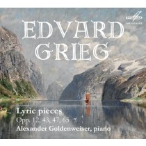 Pezzi lirici (selezione dalle opp.12, 43, 47, 65)  GRIEG EDVARD