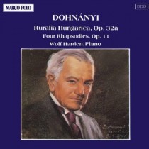 Ruralia Hungarica (7 pezzi x piano) op.32a, 4 rapsodie op.11  DOHNÁNYI  ERNO