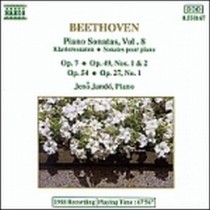 Sonate x pf vol. 8 (integrale): n.4 op.7, n.14 op.27 "Chiaro di luna", n.19 op.4  BEETHOVEN LUDWIG VAN