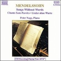 Romanze senza parole Op.53 n1,2,3,4, op.30 n.1,2,3, op.62 n.1,2, op.102 n.3,5,6  MENDELSSOHN FELIX