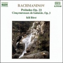 Preludio n.1 > n.10 op.23, Morceaux de fantasie n.1 > n.5 op.3  RACHMANINOV SERGEI