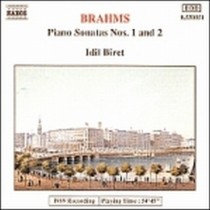 Sonata x pf n.1 op.1, n.2 op.2  BRAHMS JOHANNES