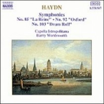 Sinfonia n.85 "La Regina", n.92 "Oxford", n.103 "Rullo di tamburo"  HAYDN FRANZ JOSEPH