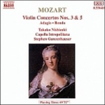 Concerto x vl e orchestra n.3 K 216, n.5 K 219, Adagio K 261, Rondo' K 373  MOZART WOLFGANG AMADEUS