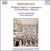 Mödlinger Tänze, Contraddanze, Danze tedesche, Minuetti  BEETHOVEN LUDWIG VAN