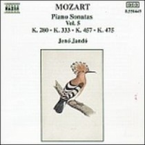 Sonate x pf vol.5 (integrale): Sonata K457, K 333, K 280, Fantasia K 475  MOZART WOLFGANG AMADEUS