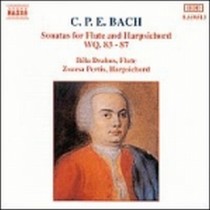 Sonate per flauto Wq 83-87  BACH CARL PHILIPP EMANUEL