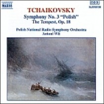 Sinfonia n.3 op.29 "Polacca", La tempesta op.18  CIAIKOVSKI PYOTR IL'YCH