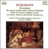 Ouvertures: Genoveva op. 81, Bride of Messina op.100, Julius Caesar op.128, Herm  SCHUMANN ROBERT
