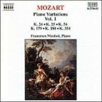Variazioni x pf vol.1: K 24, 25, 54, 179, 180, 354  MOZART WOLFGANG AMADEUS
