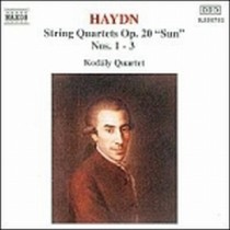 Quartetto x archi n.25, n.26, n.28 op.20 "Sun quartets"  HAYDN FRANZ JOSEPH