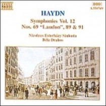 Sinfonia n.69 "Laudon", n.89, n.91  HAYDN FRANZ JOSEPH