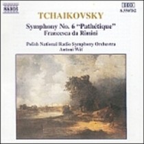 Sinfonia n.6 op.74 "Patetica", Francesca da Rimini op.32 (fantasia sinfonica)  CIAIKOVSKI PYOTR IL'YCH