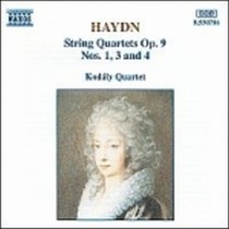 Quartetto x archi n.1, n.3, n.4 op.9  HAYDN FRANZ JOSEPH