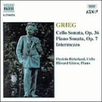 Sonata x pf op.7, Intermezzo x vlc e pf, Sonata x vlc e pf op.36  GRIEG EDVARD