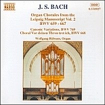 Corali dal Manoscritto di Lispia, Vol.2: BWV 659-668, 769  BACH JOHANN SEBASTIAN