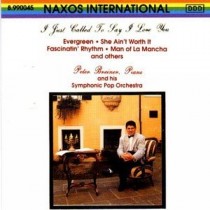 I just called to say I love you - Brani per pianoforte e orchestra  BREINER PETER Dir  