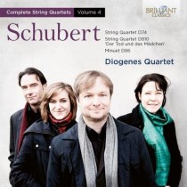 Quartetti per archi (integrale), Vol.4  SCHUBERT FRANZ