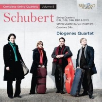 Quartetti per archi (integrale), Vol.5  SCHUBERT FRANZ