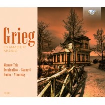 Musica da camera: Sonate per violino n.1 op.8, n.2 op.13, n.3 op.45  GRIEG EDVARD