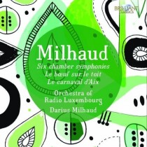 Opere orchestrali  MILHAUD DARIUS