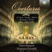 Ouvertures per organo a quattro mani  PASQUINI PIETRO  org