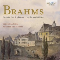 Sonata per 2 pianoforti op.34b, Variazioni su un tema di Haydn op.56b  BRAHMS JOHANNES