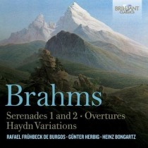 Serenata n.1 op.11, n.2 op.16; Variazioni su un tema di Haydn op.56a  BRAHMS JOHANNES