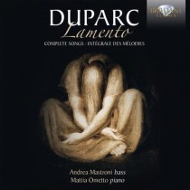 Lamento - Integrale delle Mélodies  DUPARC HENRI