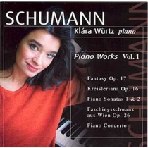 Klára Würtz, Opere per pianoforte vol.1  SCHUMANN ROBERT