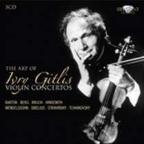 L'arte di Ivry Gitlis, Concerti per violino  VARI
