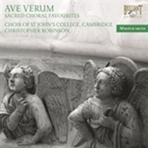 Ave Verum: Sacred Choral Favourites  ROBINSON CHRISTOPHER Dir  